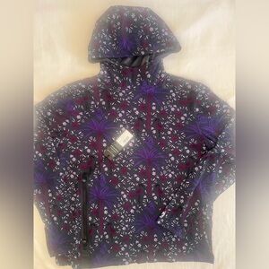 NWT Greyson Clothiers Palma Cokato Hoodie Jesper Floral Golf Men's Small Wolf S